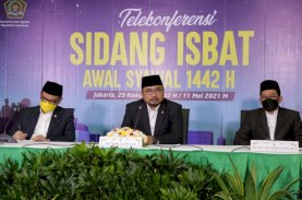 Pemerintah Tetapkan 1 Syawal 1442 H Jatuh pada 13 Mei 2021