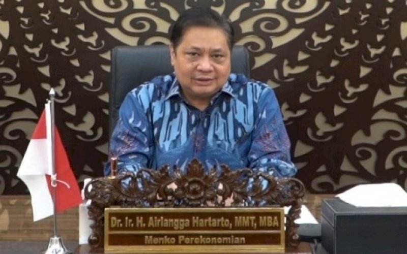 Airlangga Hartarto. foto: humas kemenko perekonomian