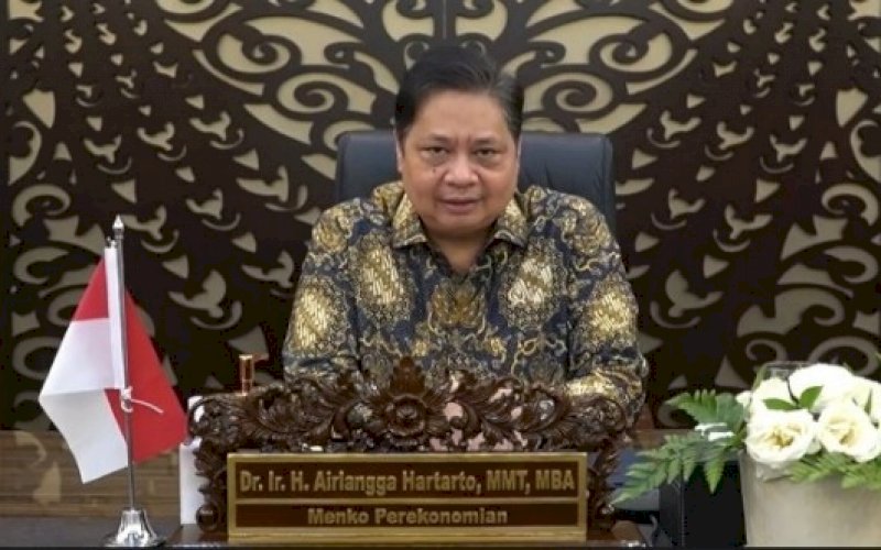 Airlangga Hartarto. foto: humas kemenko ekonomi