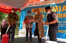 Bantu Kesejahteraan Masyarakat, NH Resmikan Pasar Dombret di Purwakarta