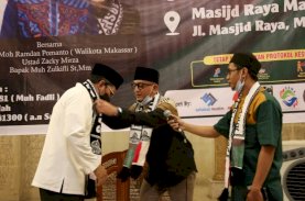 Danny Pomanto Dikukuhkan Jadi Duta Rumah Dai Palestina