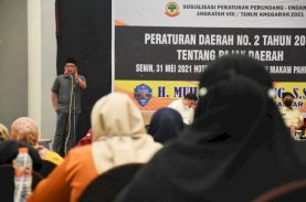Nasir Rurung Ajak Warga Makassar Mensosialisasikan Perda Pajak Daerah