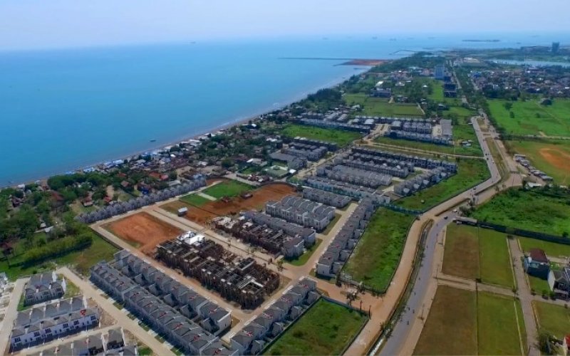 PERUMAHAN GMTD. Lokasi pengembangan perumahan PT GMTD Tbk. foto: humas gmtd