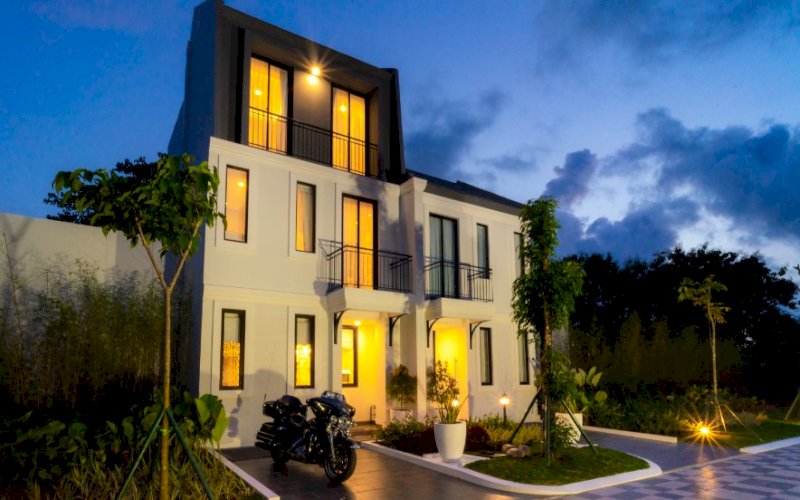 HUNIAN KLASIK. Ilustrasi The Topaz Residence yang akan dibangun Summarecon Mutiara Makassar. foto: humas smm