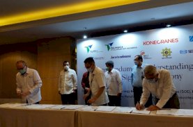 Dukung Pembangunan Crane Dalam Negeri, Pelindo IV Bangun Sinergi