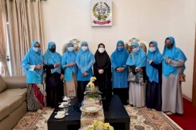 Perempuan Gelora Silaturahmi dengan Plt Ketua PKK Sulsel