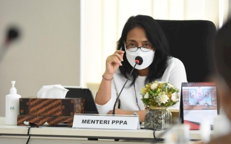 Bintang Puspayoga. foto: humas kementerian pppa