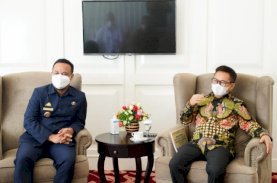 Stafsus Wapres Temui Plt Gubernur Sulsel Bahas Infrastruktur