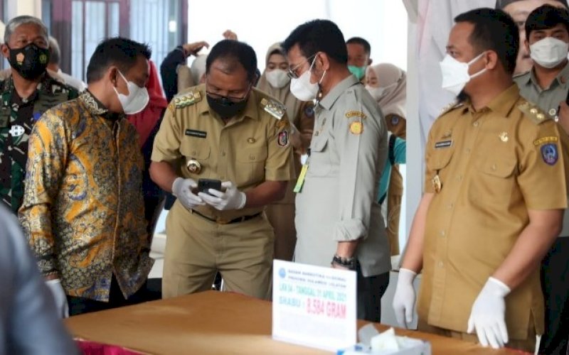 HANI. Wali Kota Makassar, Moh Ramdhan Pomanto, menghadiri peringatan puncak HANI 2021 di Kantor Gubernur Sulsel, Senin (28/6/2021). foto: humas pemkot makassar