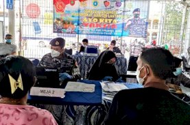 Pelindo IV Gandeng Lantamal VI Makassar Gelar Vaksinasi Covid-19 Gratis di Pelabuhan