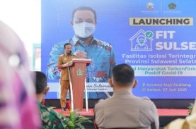 Pemprov Sulsel Hadirkan Fasilitas Isolasi Terintegrasi bagi Pasien OTG Covid-19