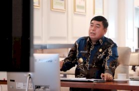 Abdul Hayat Laporkan Progres Penanganan Covid-19 di Sulsel ke Mendagri