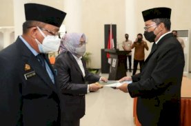 Danny Pomanto Lantik 2 Pejabat Tinggi Pratama, Harap Bekerja Lebih Maksimal