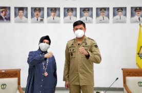 Gerakan Sedekah Plasma, Indira Koordinasi dengan Ketua PMI Sulsel