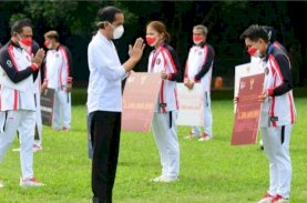 Presiden Serahkan Bonus Apresiasi bagi Atlet Indonesia di Olimpiade Tokyo
