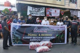 MCC Peduli Korban Kebakaran di Kampung Lepping