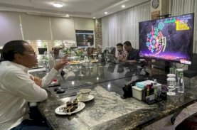 Danny Pomanto Paparkan Konsep Makassar Recover ke Dirjen Otda