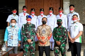 Danny Pomanto Terima Kunjungan Perwakilan Paskibraka Makassar