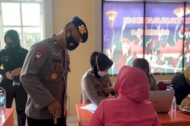 Brimob Bone Kembali Gelar Vaksinasi Presisi Merdeka