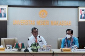 Prof Husain Syam Sampaikan Perkembangan UNM ke Presiden
