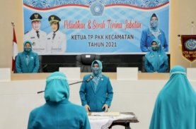 Indira Beri Pesan kepada 14 Ketua PKK Kecamatan yang Dilantik