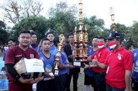 Juku Eja FC Juara Kejuaraan Sepak Bola Ketua DPRD Makassar