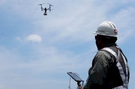 Makassar Recover Gunakan Drone Suplai Kebutuhan Medis ke Kapal Isolasi Apung Terpadu