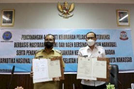 Pemkot Makassar-BNN Sulsel Komitmen Berantas Narkotika Melalui Kelurahan Bersinar