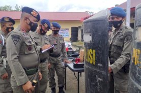 Brimob Bone Matangkan Persiapan Pengamanan PON Papua