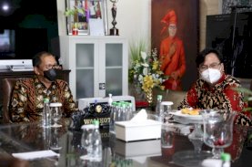 Dewan Pengawas BPJS Kesehatan Temui Danny Pomanto