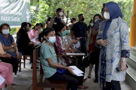 Vaksinasi Tingkat Kelurahan, Wawali Makassar Minta Ada Bilik Khusus Perempuan