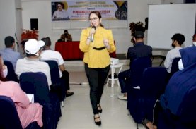 Debbie Rusdin Minta Warga Bersabar, Tegaskan Pembangunan Stadion Mattoanging Dilanjutkan Tahun Depan