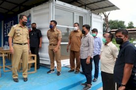 Danny Pomanto Sidak Kesiapan Kontainer Makassar Recover
