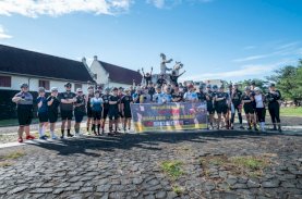 Gowes Lintas Komunitas Sepeda Makassar