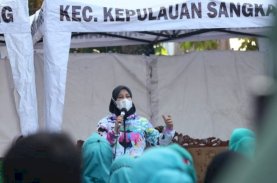 Lomba UKM, Fatmawati Kunjungi Kecamatan Sangkarrang