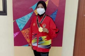 Sri Eviyanti Persembahkan Emas Pertama untuk Sulsel, Plt Gubernur Ucapkan Selamat