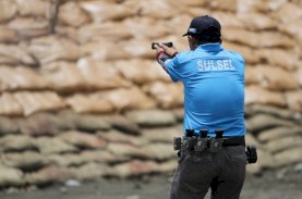 Perwira Spripim Polda Sulsel Target Sumbang Medali di Cabor Menembak