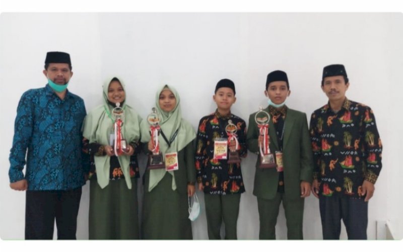 STQ NASIONAL. Kafilah Provinsi Sulsel menempati urutan sembilan STQ XXVI Tingkat Nasional yang dilaksanakan di Kota Sofifi, Maluku Utara, 16-22 Oktober 2021. foto: istimewa