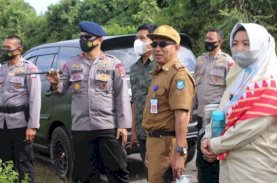 Danyon Brimob Bone Cek Lahan Persiapan Markas Baru di Bulukumba