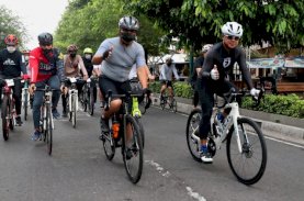 Danny Pomanto Bersama 41 Wali Kota Nikmati Jalur Gowes Monalisa