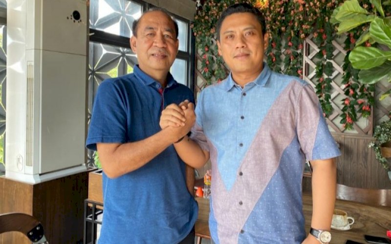 Andi Iwan Darmawan Aras (kanan)-Ashabul Kahfi. foto: istimewa