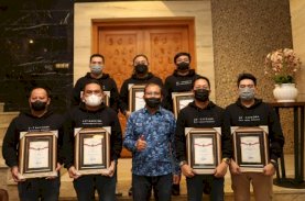 Danny Pomanto Beri Penghargaan kepada Aparat Kepolisian Pengungkap Kasus Narkotika