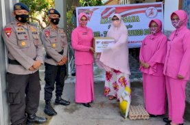 HUT Brimob Ke-76, Batalyon C Pelopor Anjangsana ke Purnawirawan dan Warakawuri