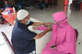 HUT Brimob Ke-76, Batalyon C Pelopor Aksi Donor Darah