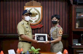 Danny Pomanto Terima Courtesy Call Taruna AAL Tingkat ll Angkatan 69