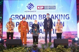 Wawali Makassar Dampingi Menteri Ketenagakerjaan Groundbreaking Pembangunan BLK Maritim