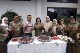 Perumda Parkir Makassar Sediakan Kue Taripang 414 Biji dan Ngopi Gratis