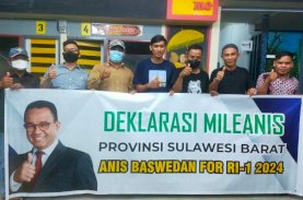 Anak Muda Mamuju Deklarasi Anies Baswedan Calon Presiden