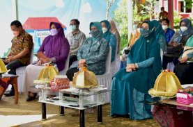 Pencanangan Kembali BIAS, Plt Ketua PKK Sulsel Tinjau Imunisasi