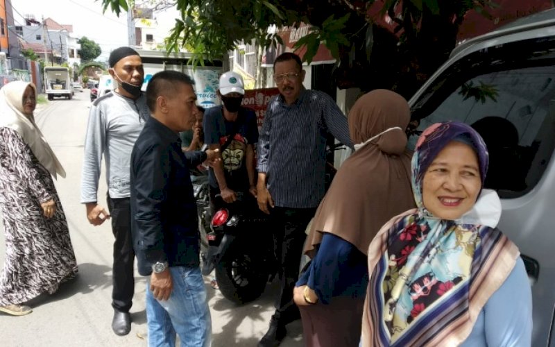 PARTOLI. Tim Reaksi Cepat Perusahaan Umum Daerah Parkir Makassar Raya melakukan patroli di wilayah Kecamatan Makassar, Kota Makassar, Jumat (5/11/2021). foto: istimewa